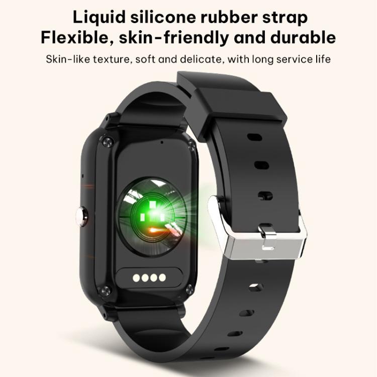 FA96S 1.0-inch Screen 4G Network GPS Tracking Elderly Care Smart Watch, Model:American Version - Black