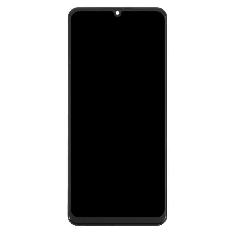 For ZTE Blade A76 5G Z2469N LCD Screen Digitizer Full Assembly with Frame - Black