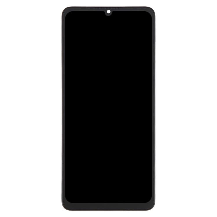 For ZTE Blade A76 4G Z2474 LCD Screen Digitizer Full Assembly with Frame - Black