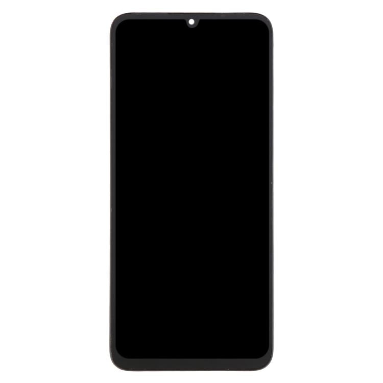 For ZTE Blade A55 Z2450 LCD Screen Digitizer Full Assembly with Frame - Black