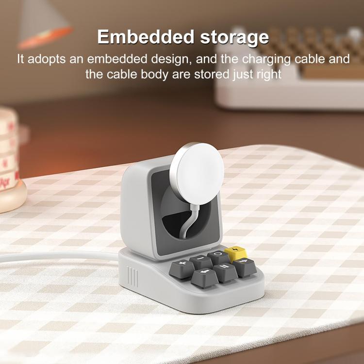 XDcase For Apple Watch Typewriter Design Smart Watch Charging Stand