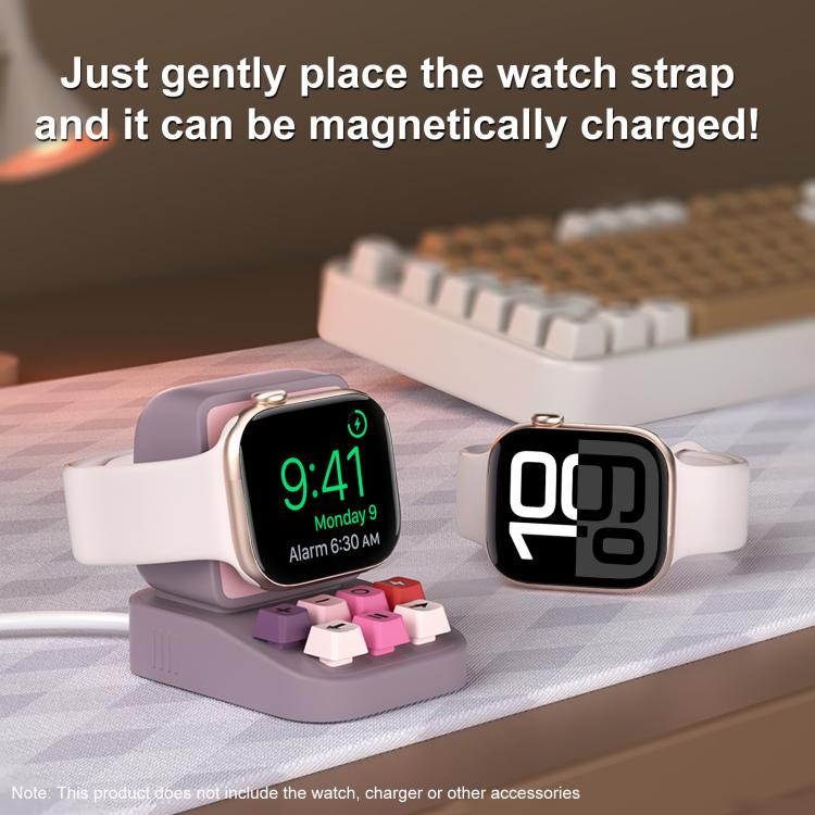 XDcase For Apple Watch Typewriter Design Smart Watch Charging Stand