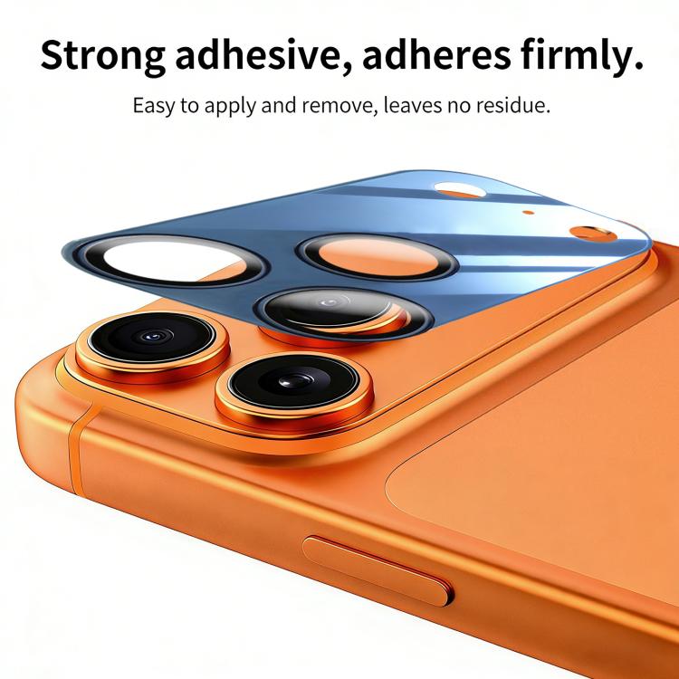 For iPhone 17 Pro XDcase 2pcs Integrated Translucent Frosted Acrylic Camera Lens Protector