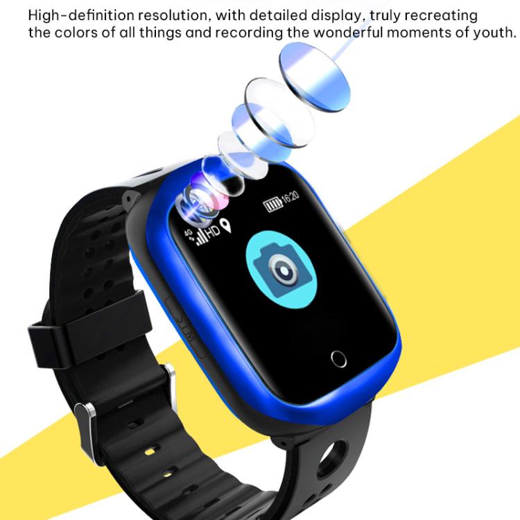 FA66 1.3-inch Screen 4G Network GPS Tracking Student Smart Watch, Model:American Version