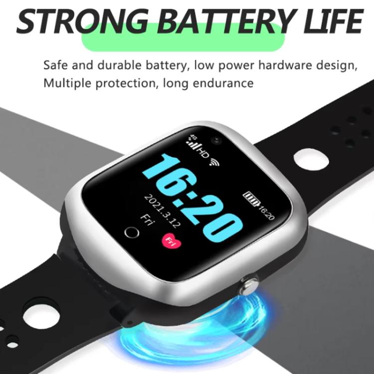 FA66 1.3-inch Screen 4G Network GPS Tracking Student Smart Watch, Model:American Version