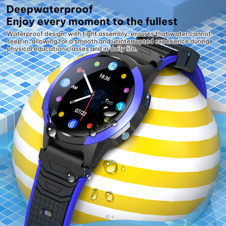 FA56 1.28-inch Screen 4G Network GPS Tracking Kids Smart Watch, Model:Eurasia-Africa Version