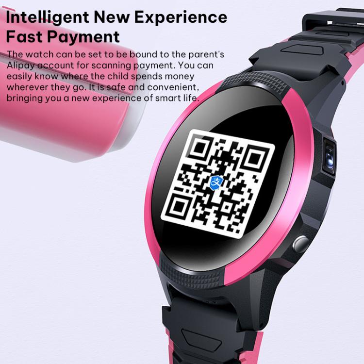 FA56 1.28-inch Screen 4G Network GPS Tracking Kids Smart Watch, Model:American Version