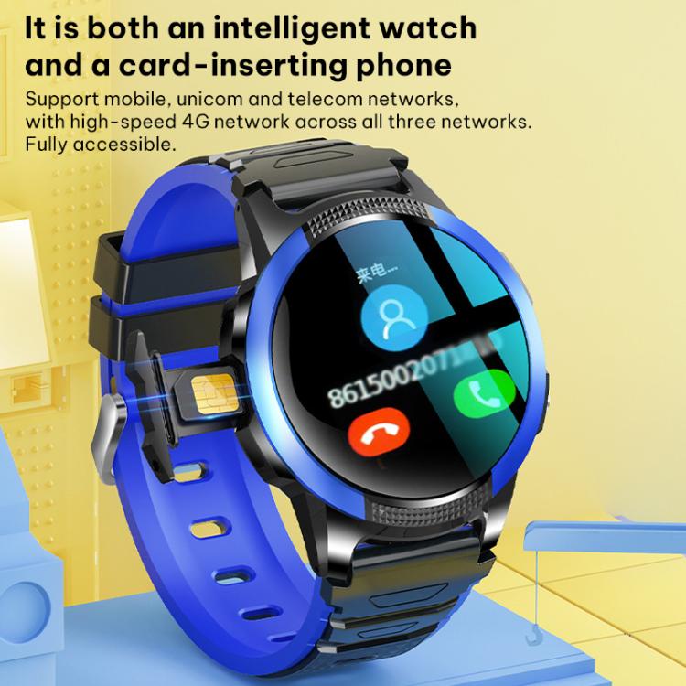 FA56 1.28-inch Screen 4G Network GPS Tracking Kids Smart Watch, Model:Eurasia-Africa Version