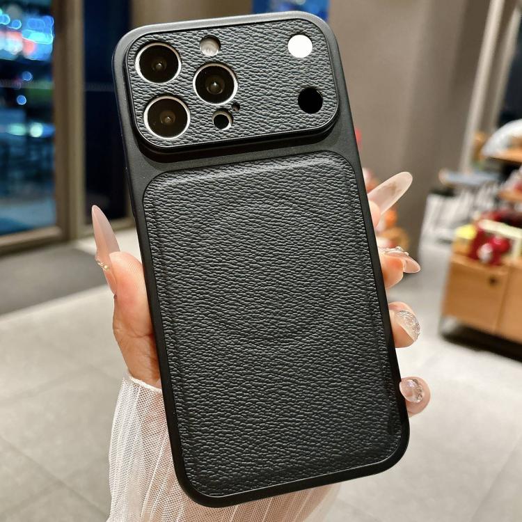 For iPhone 13 Pro Transforms Into 17 Large Window Litchi Texture Magnetic Phone Case