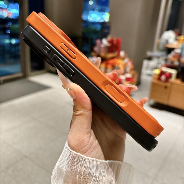 For iPhone 13 Pro Max Transforms Into 17 Large Window Litchi Texture Magnetic Phone Case
