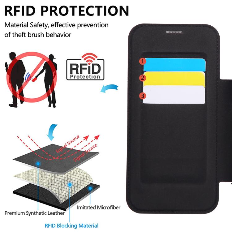 For iPhone Air Ultra-thin Magnetic Plating Vegan Leather Phone Case