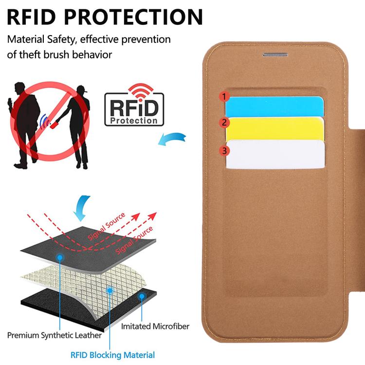 For iPhone Air Ultra-thin Magnetic Plating Vegan Leather Phone Case
