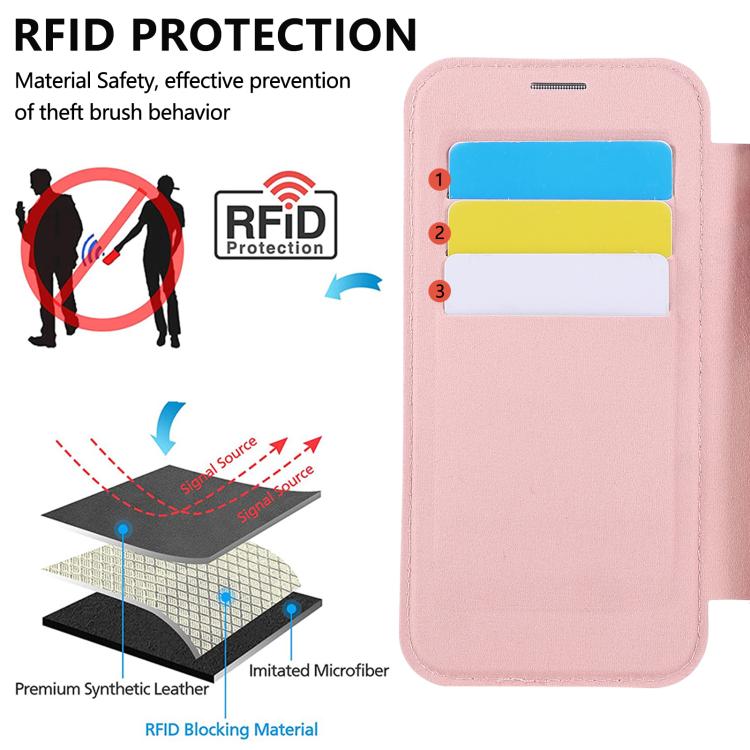 For iPhone 16 Pro Max Ultra-thin Magnetic Plating Vegan Leather Phone Case