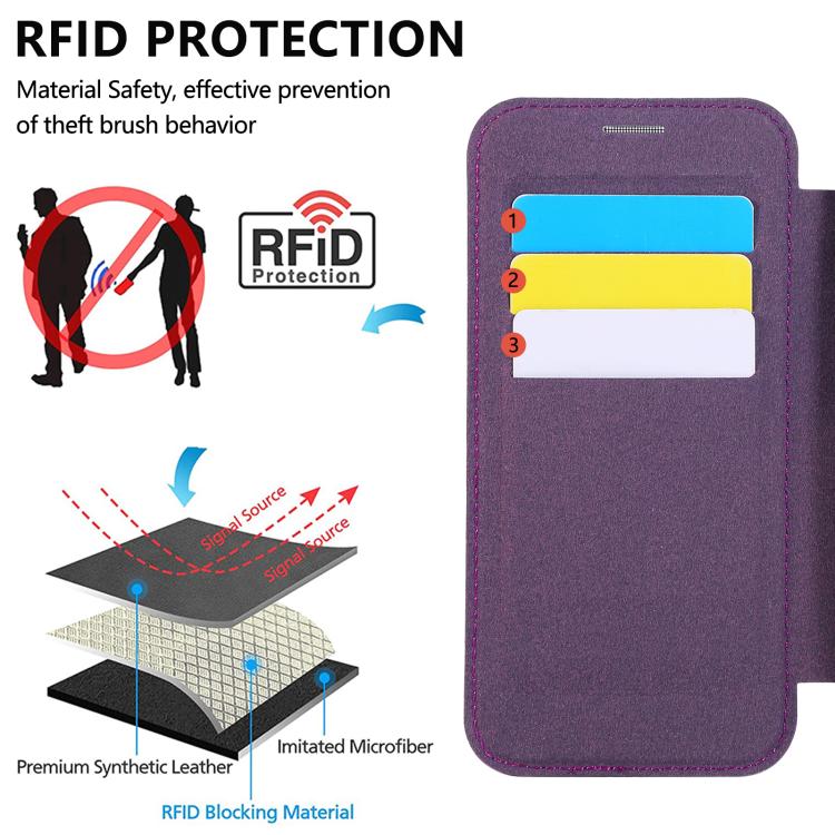 For iPhone 16 Ultra-thin Magnetic Plating Vegan Leather Phone Case