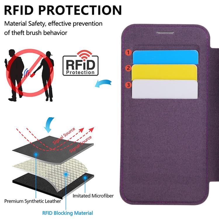 For iPhone 15 Pro Max Ultra-thin Magnetic Plating Vegan Leather Phone Case
