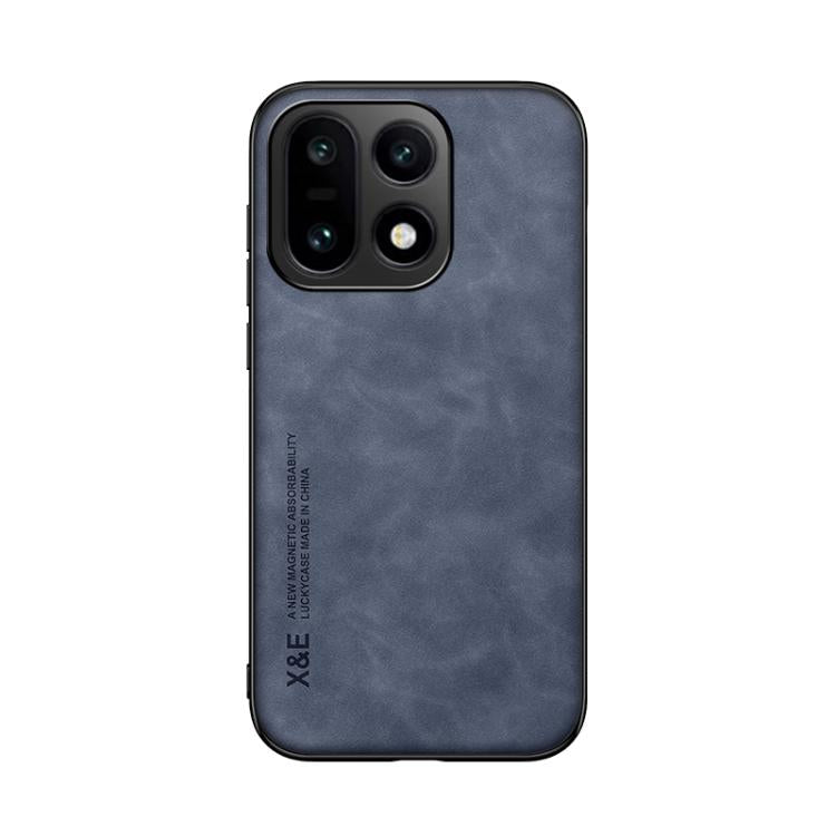 For OnePlus 15 Skin Feel Magnetic Leather Back Phone Case