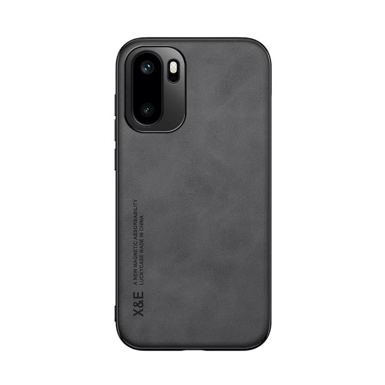 For OnePlus Ace 6 / Ace 6T / 15R Skin Feel Magnetic Leather Back Phone Case