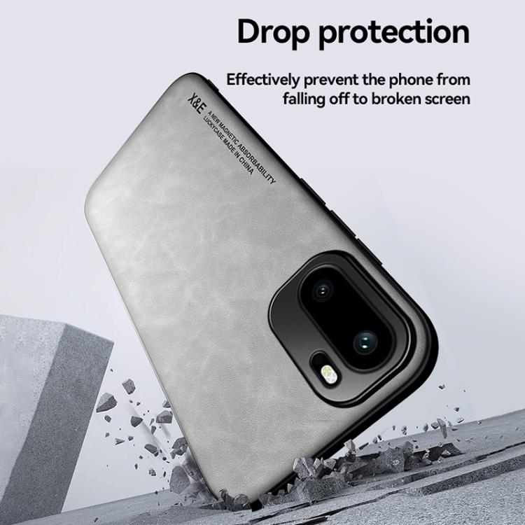 For OnePlus Ace 6 / Ace 6T / 15R Skin Feel Magnetic Leather Back Phone Case