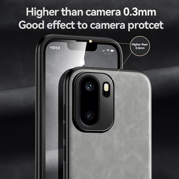 For OnePlus Ace 6 / Ace 6T / 15R Skin Feel Magnetic Leather Back Phone Case