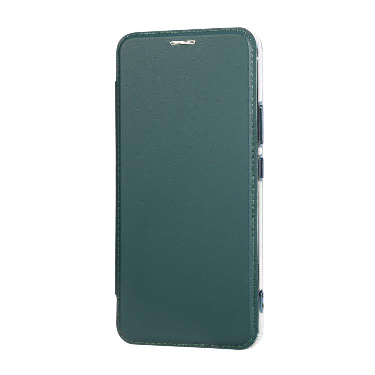 For Samsung Galaxy S25+ / S24+ 5G Ultra-thin Magnetic Plating Vegan Leather Phone Case