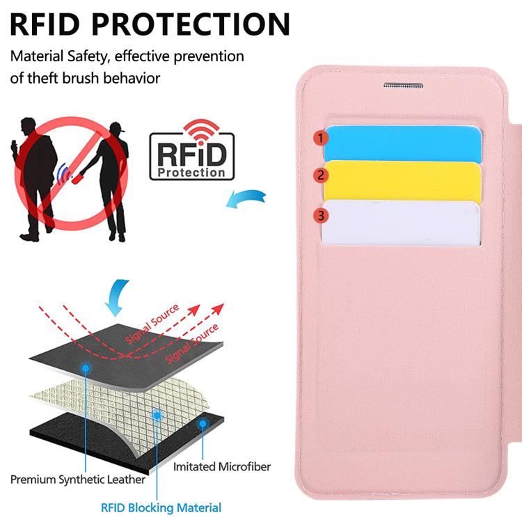 For Samsung Galaxy S23+ 5G Ultra-thin Magnetic Plating Vegan Leather Phone Case