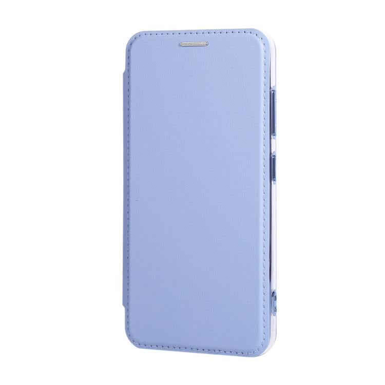 For Samsung Galaxy S23+ 5G Ultra-thin Magnetic Plating Vegan Leather Phone Case