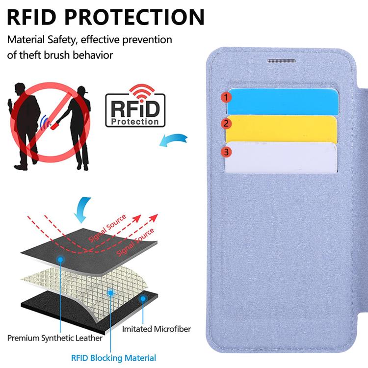For Samsung Galaxy S23+ 5G Ultra-thin Magnetic Plating Vegan Leather Phone Case