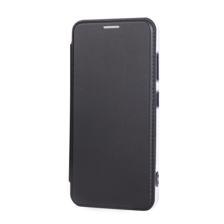 For Samsung Galaxy S23+ 5G Ultra-thin Magnetic Plating Vegan Leather Phone Case