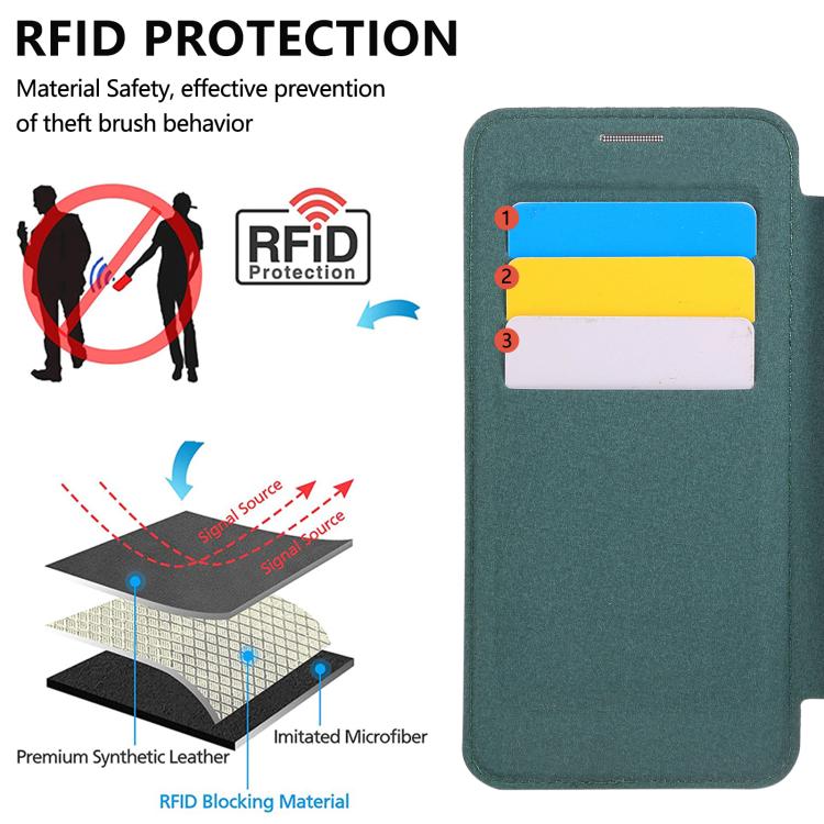 For Samsung Galaxy S23+ 5G Ultra-thin Magnetic Plating Vegan Leather Phone Case