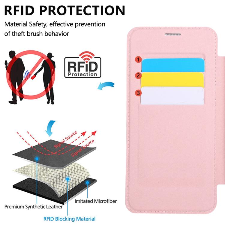 For Samsung Galaxy S22+ 5G Ultra-thin Magnetic Plating Vegan Leather Phone Case