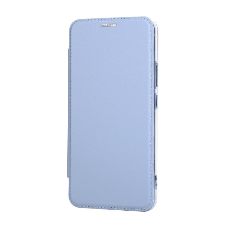 For Samsung Galaxy S22+ 5G Ultra-thin Magnetic Plating Vegan Leather Phone Case