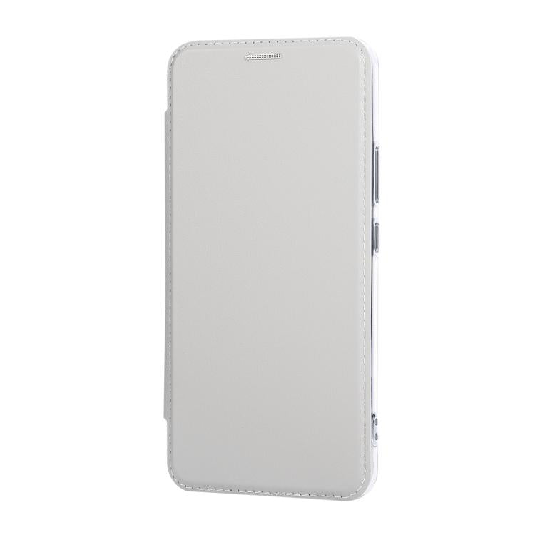 For Samsung Galaxy S22+ 5G Ultra-thin Magnetic Plating Vegan Leather Phone Case