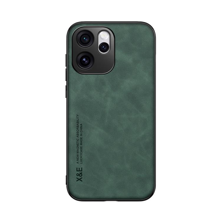 For OPPO Reno15 Pro 5G Global Skin Feel Magnetic Leather Back Phone Case