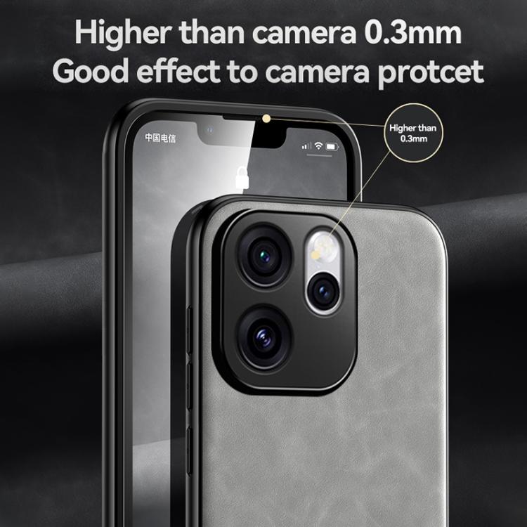 For OPPO Reno15 5G Global Skin Feel Magnetic Leather Back Phone Case