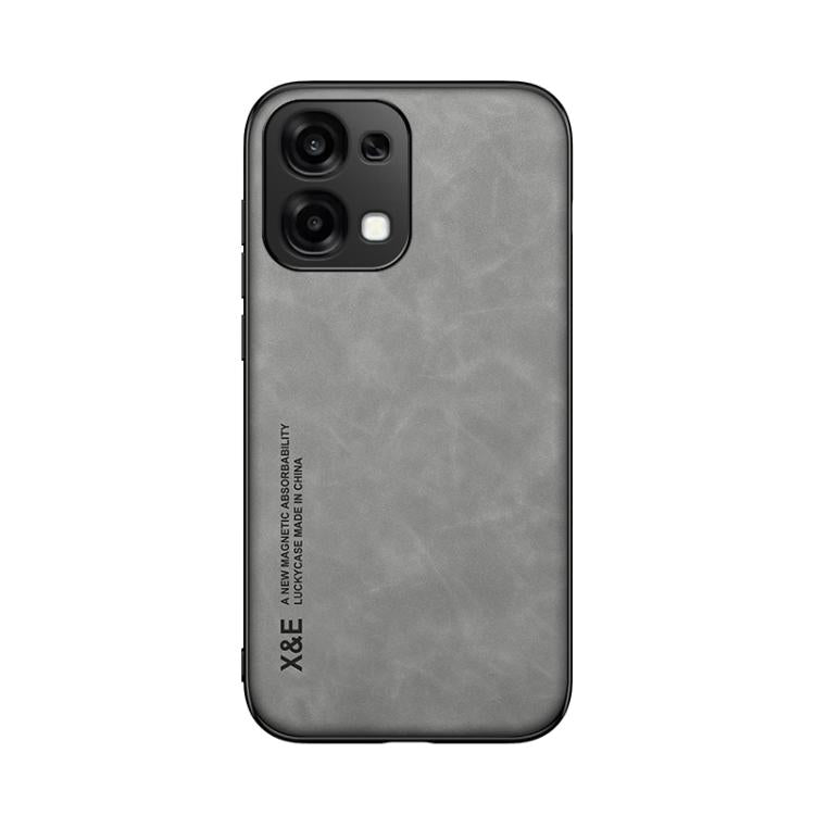 For OPPO A6 5G / A6 Pro 4G / 5G Global Skin Feel Magnetic Leather Back Phone Case