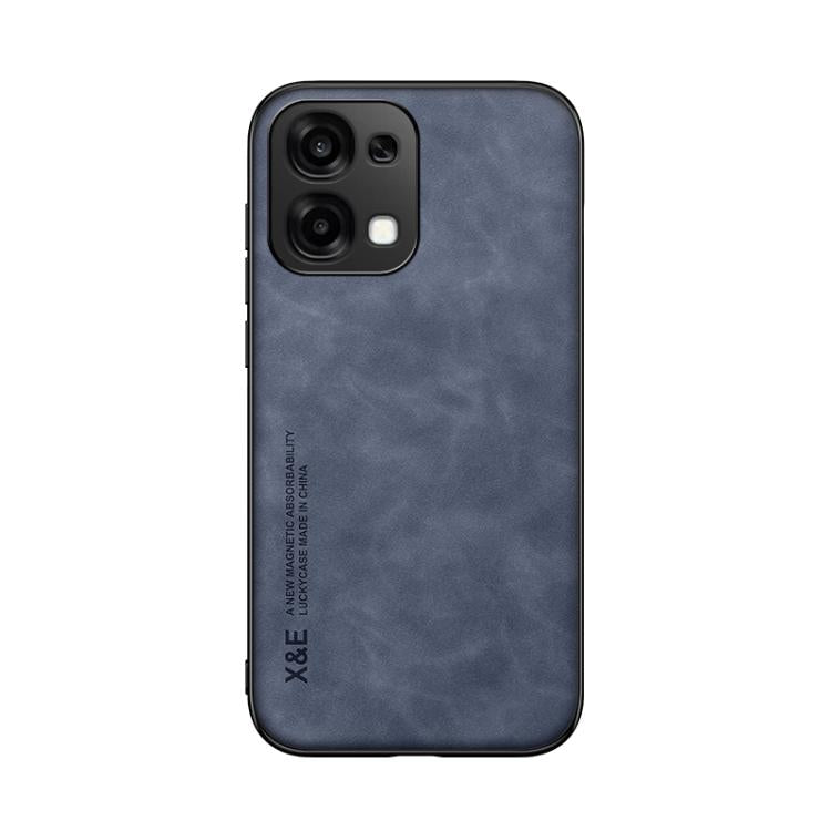 For OPPO A6 5G / A6 Pro 4G / 5G Global Skin Feel Magnetic Leather Back Phone Case