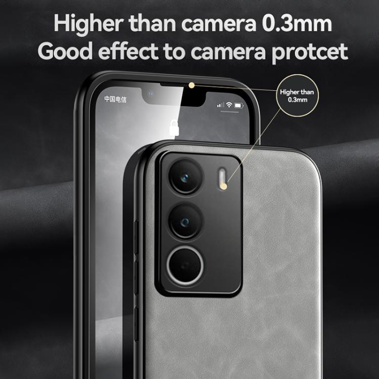For Realme C71 4G Skin Feel Magnetic Leather Back Phone Case