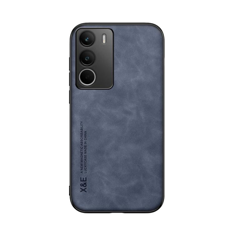 For Realme C71 4G Skin Feel Magnetic Leather Back Phone Case