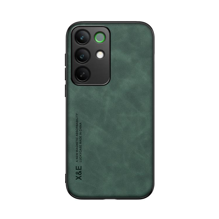 For Realme C85 Pro 4G Skin Feel Magnetic Leather Back Phone Case