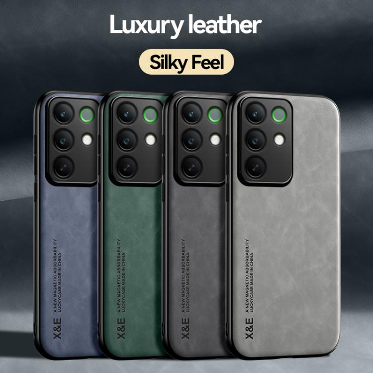 For Realme C85 Pro 4G Skin Feel Magnetic Leather Back Phone Case
