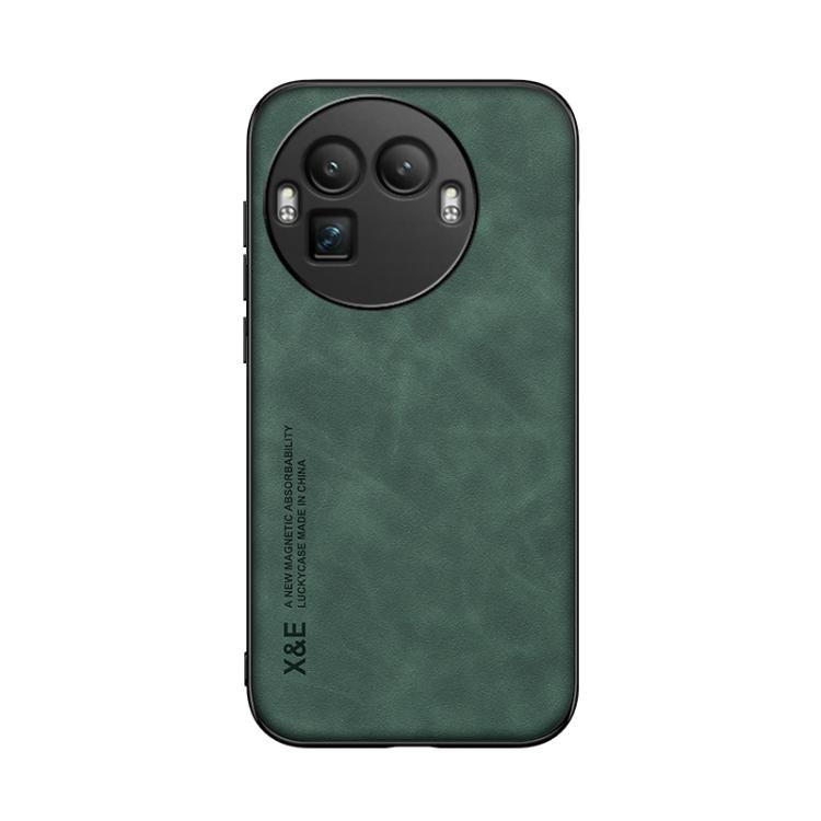 For Realme GT 8 Pro Global Skin Feel Magnetic Leather Back Phone Case
