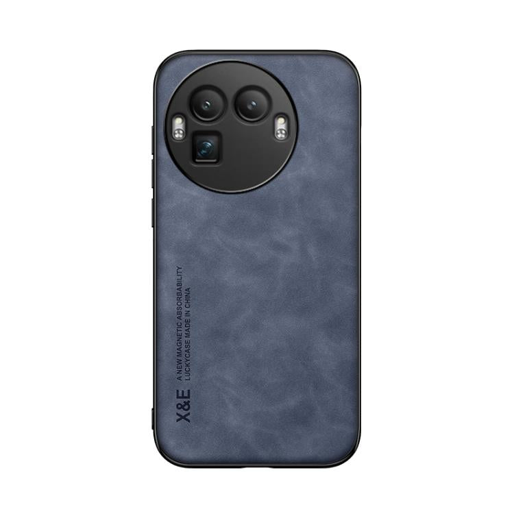 For Realme GT 8 Pro Global Skin Feel Magnetic Leather Back Phone Case