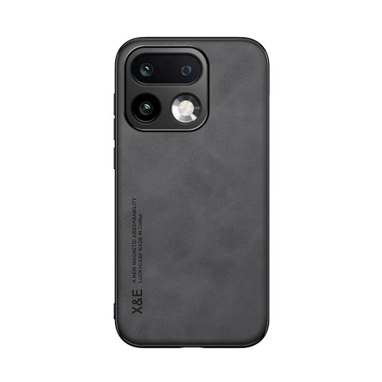 For Realme 16 Pro+ 5G Skin Feel Magnetic Leather Back Phone Case