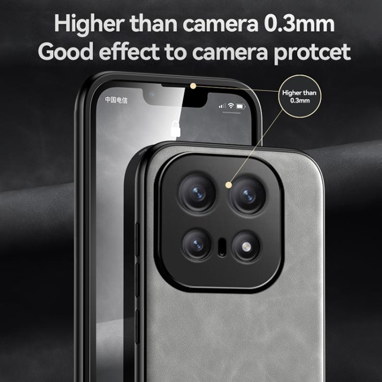 For vivo iQOO 15 Skin Feel Magnetic Leather Back Phone Case