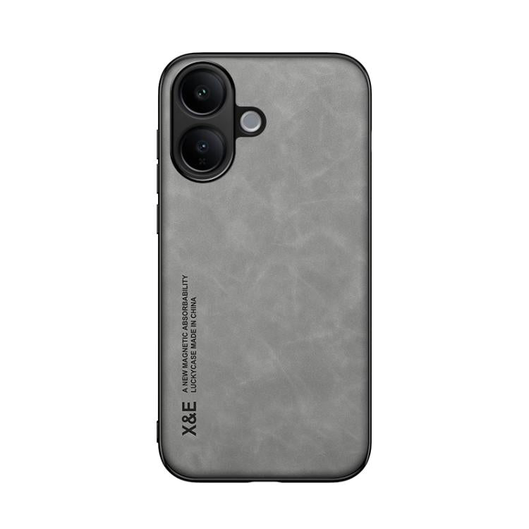 For vivo V60 Lite 5G Skin Feel Magnetic Leather Back Phone Case