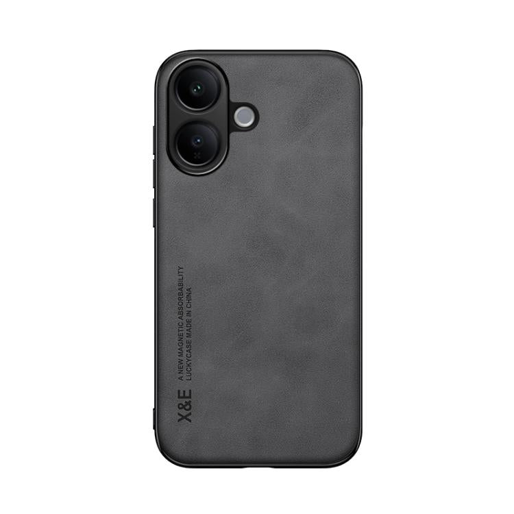 For vivo V60 Lite 5G Skin Feel Magnetic Leather Back Phone Case
