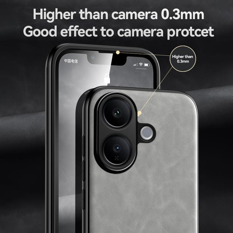 For vivo V60 Lite 5G Skin Feel Magnetic Leather Back Phone Case
