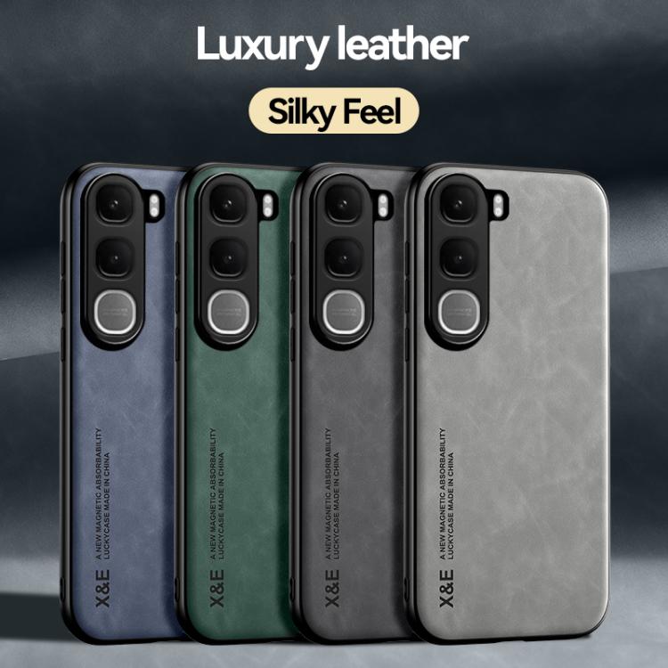 For vivo Y31 5G 2025 / Y21d 4G Skin Feel Magnetic Leather Back Phone Case