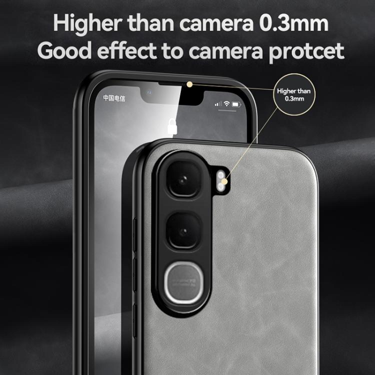 For vivo Y31 5G 2025 / Y21d 4G Skin Feel Magnetic Leather Back Phone Case