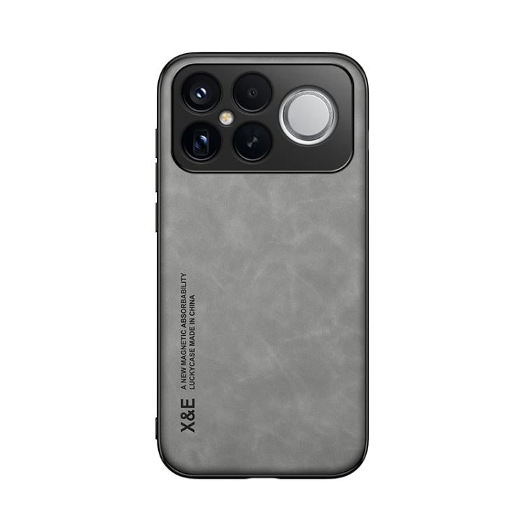 For Redmi K90 Pro Max / Xiaomi Poco F8 Ultra 5G Skin Feel Magnetic Leather Back Phone Case